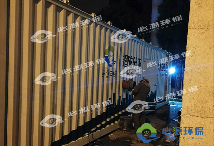 蘇州建林路黑臭河道治理項(xiàng)目-現(xiàn)場(chǎng)安裝場(chǎng)景